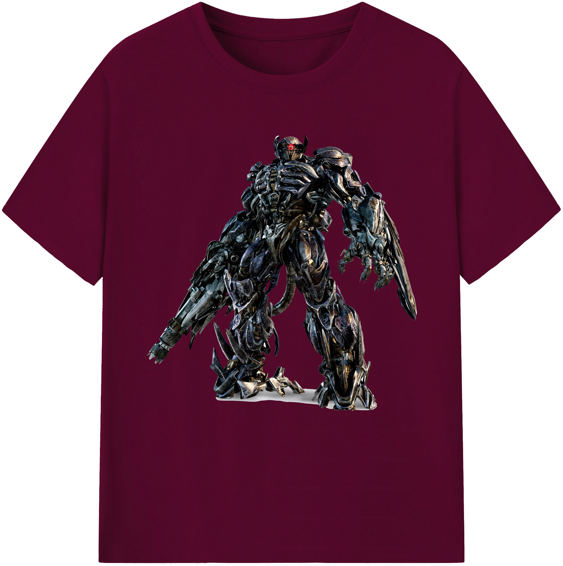（画像用） Transformers トランスフォーマー レディースカジュアルプリントTシャツ（綿100％）